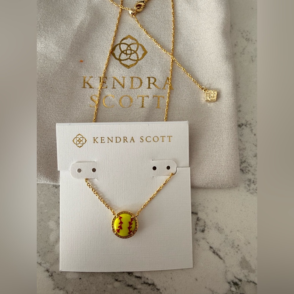 New Kendra Scott Yellow and Red Necklace.